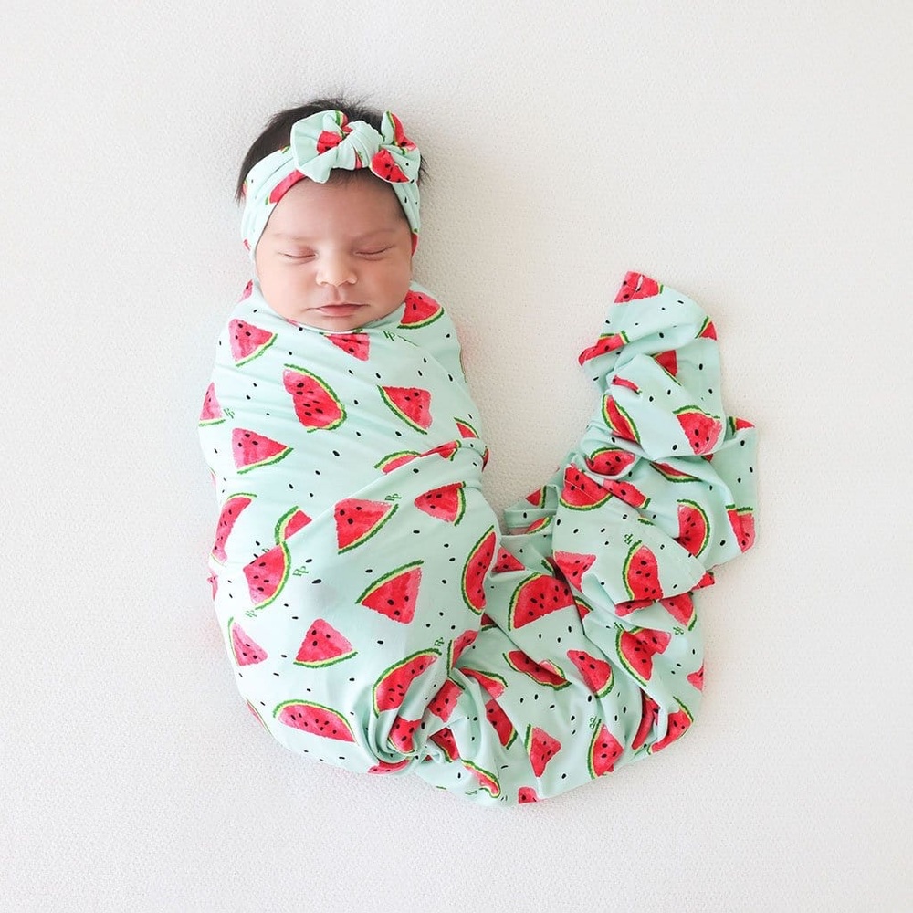 ✨NEW Posh Peanut Mellony Luxe Patoo Blanket 🍉
